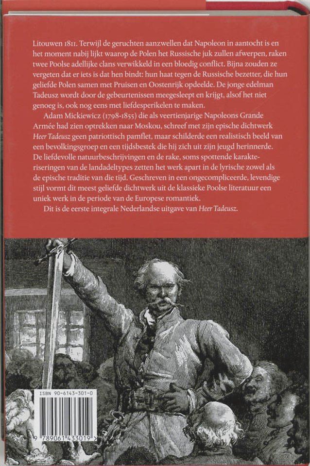 Heer Tadeusz, of De laatste strooptocht in Litouwen
