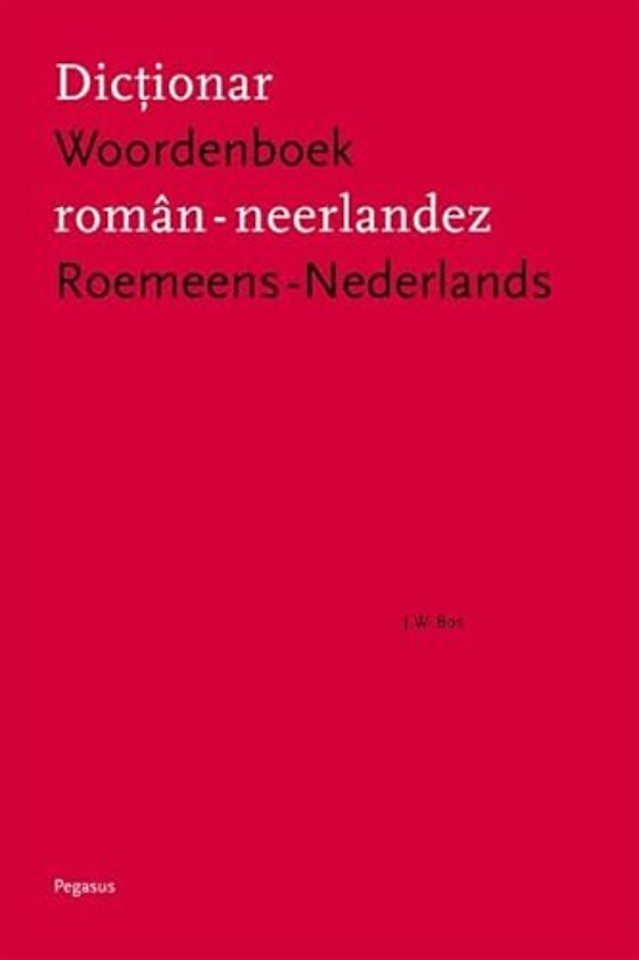 Woordenboek Roemeens-Nederlands