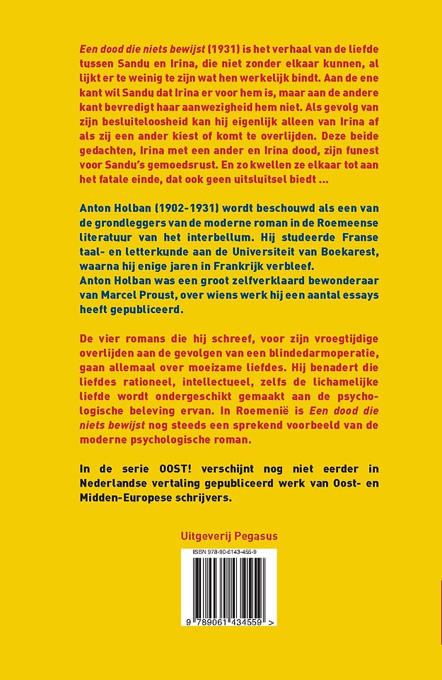 Een dood die niets bewijst