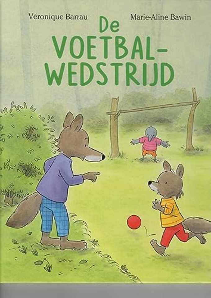 De voetbal-wedstrijd