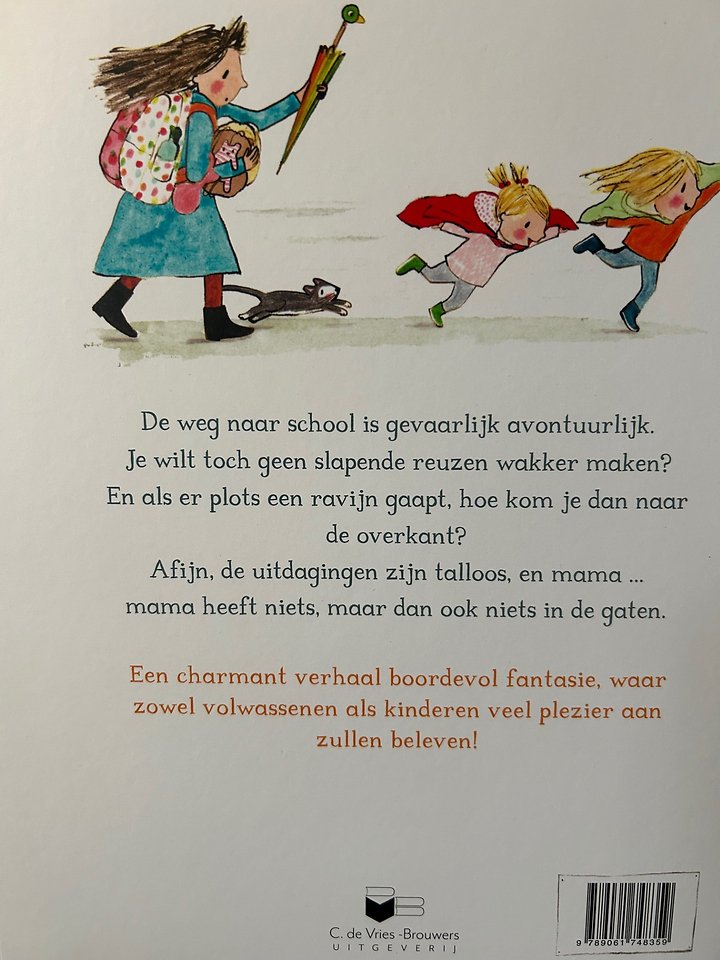 Hink-stap-sprong naar school