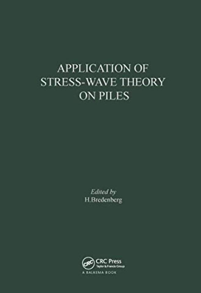 Application of Stress-wave Theory on Piles