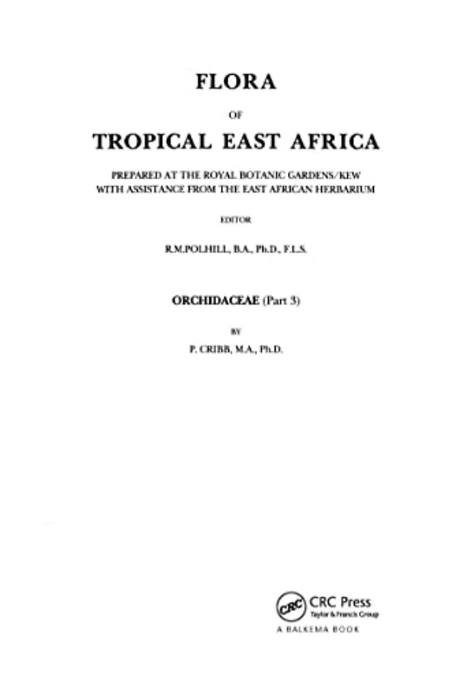 Flora of Tropical East Africa