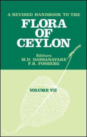 Revised Handbook of the Flora of Ceylon - Volume 7