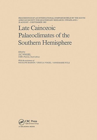 Late Cainozoic Palaeoclimates of the Southern Hemisphere