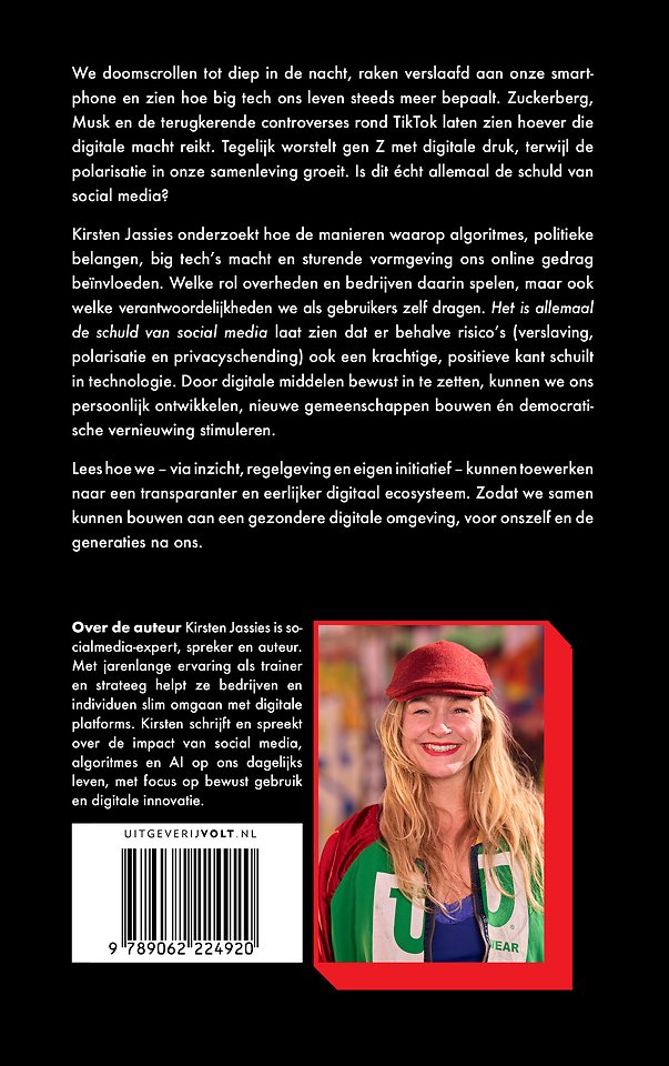 Het is allemaal de schuld van social media