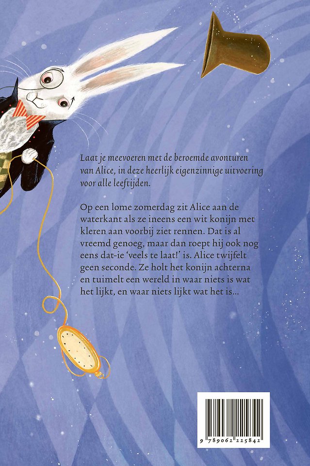 Alice tuimelt in Wonderland