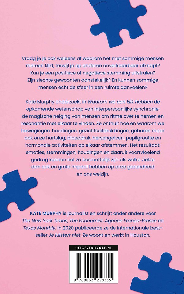 Waarom we een klik hebben