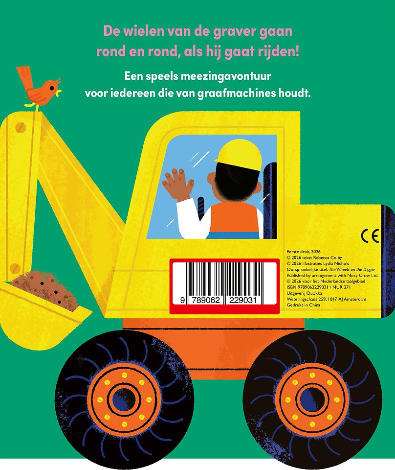 De wielen van de graver