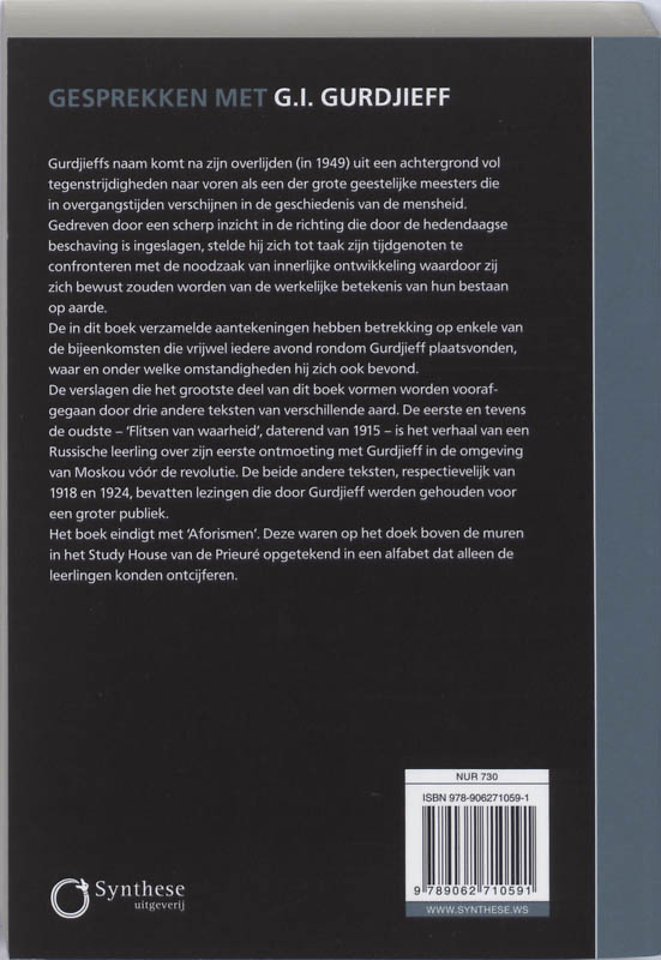Gesprekken met Gurdjieff