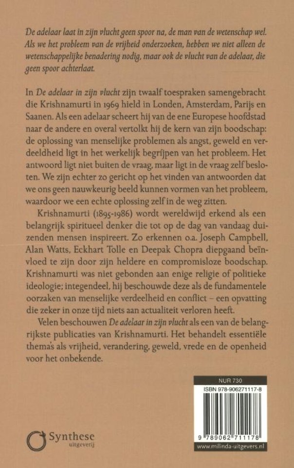 De adelaar in zijn vlucht