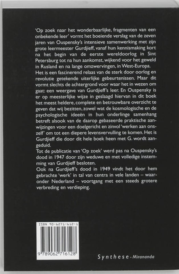 Op zoek naar het wonderbaarlijke