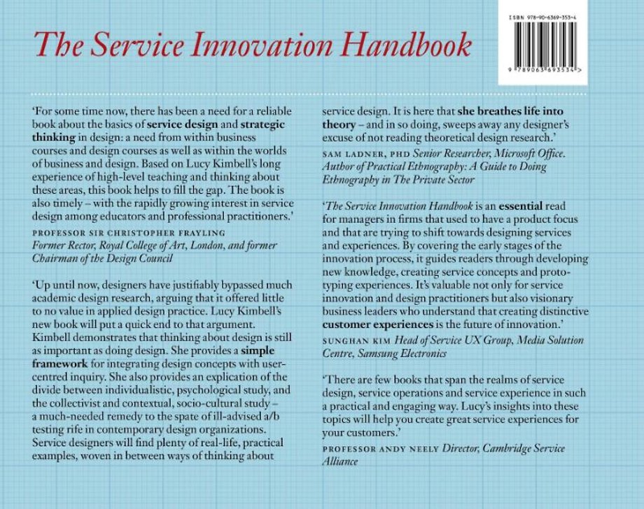 The Service Innovation Handbook