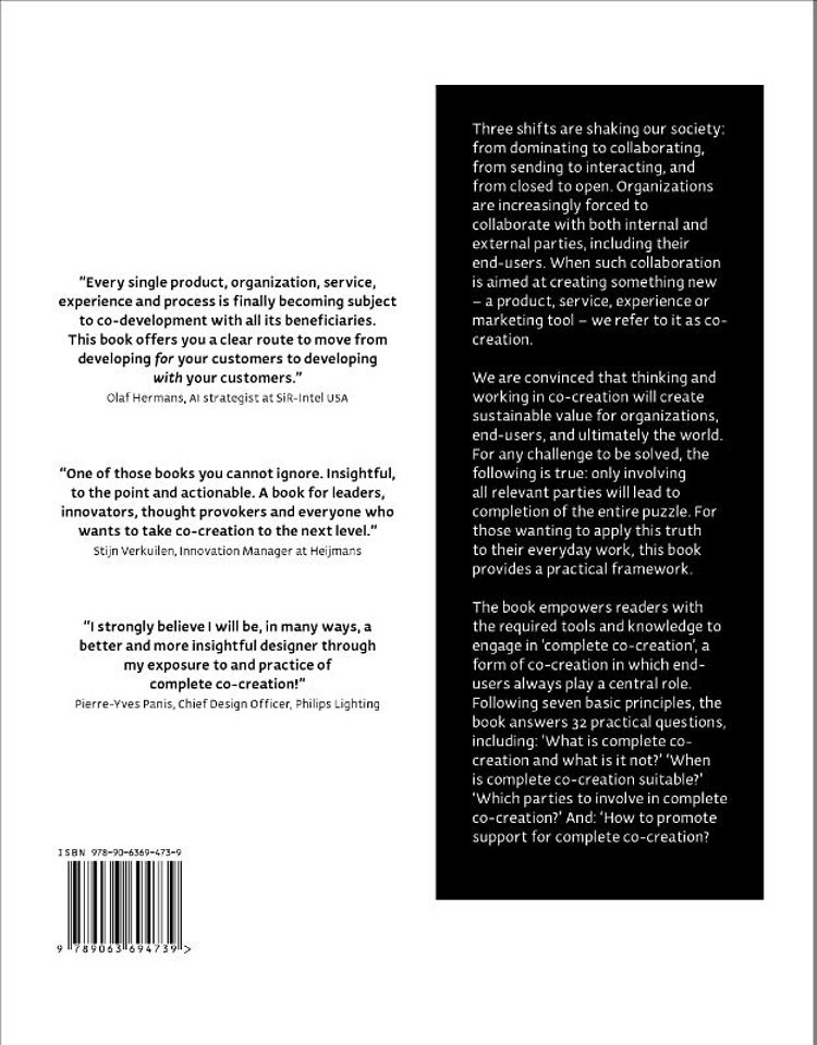 The 7 principles of complete co-creation