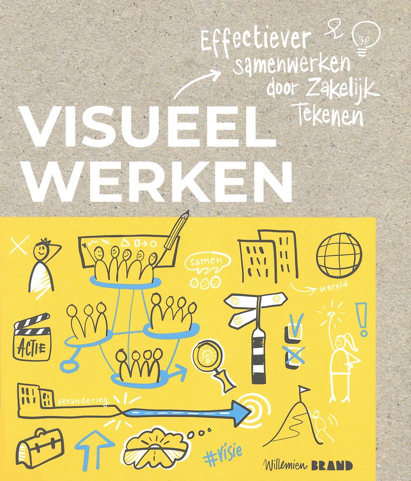 Visueel werken door Willemien Brand - Managementboek.nl