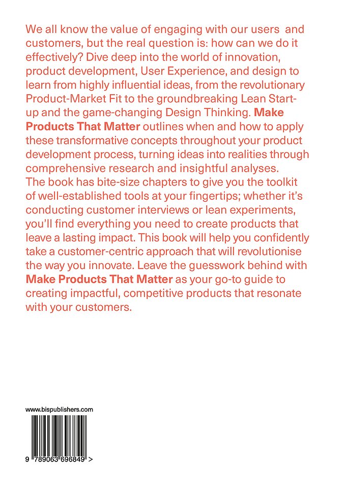 Make Products that Matter