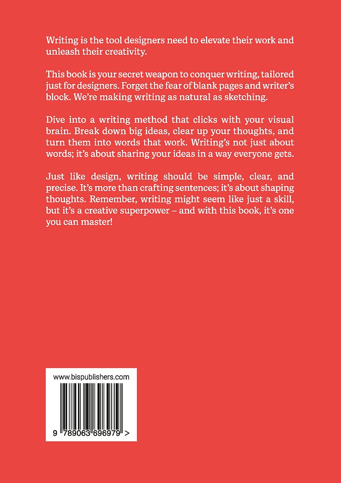 Writing is not Magic, it's Design