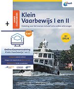 ANWB Cursusboek Klein Vaarbewijs I en II + Online Examentraining