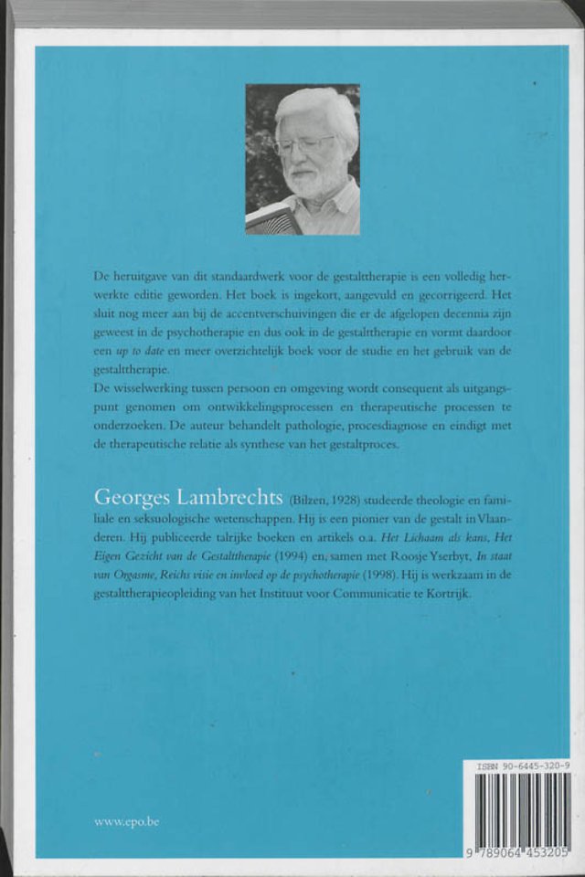 De gestalttherapie tussen toen en straks