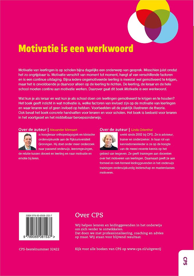 Motivatie is een werkwoord