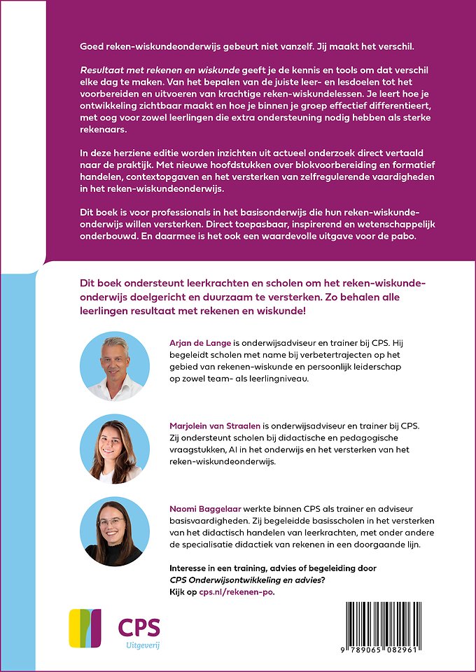 Resultaat met rekenen en wiskunde