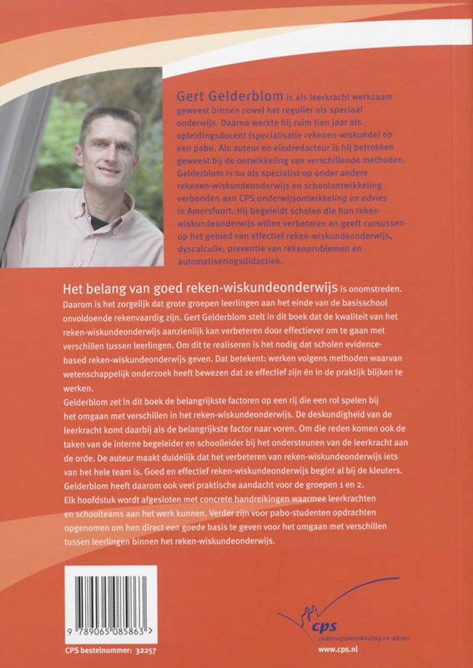 Effectief omgaan met verschillen in het rekenonderwijs