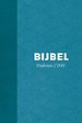 Bijbel (HSV) met Psalmen - hardcover blauw met schelpen