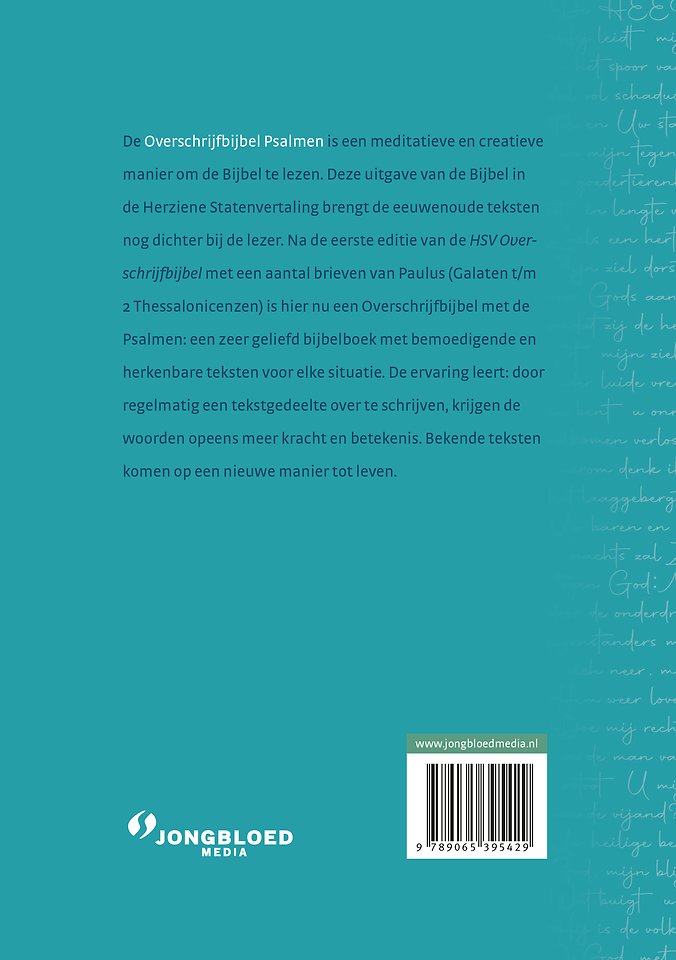 HSV overschrijfbijbel Psalmen