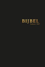 Bijbel (HSV) met psalmen - 14 x 21 hardcover zwart