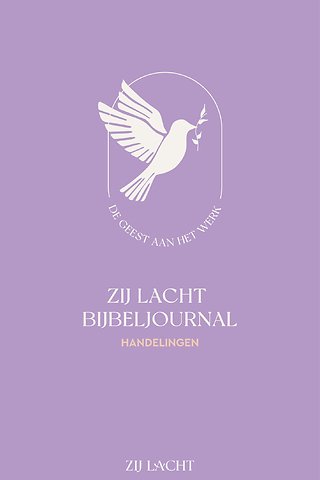 Zij Lacht Bijbeljournal Handelingen HSV