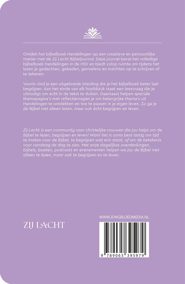 Zij Lacht Bijbeljournal Handelingen HSV