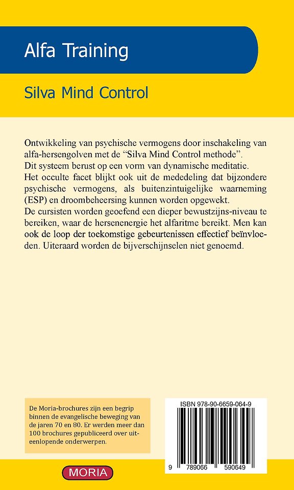 Alfa Training Silva Mind Control