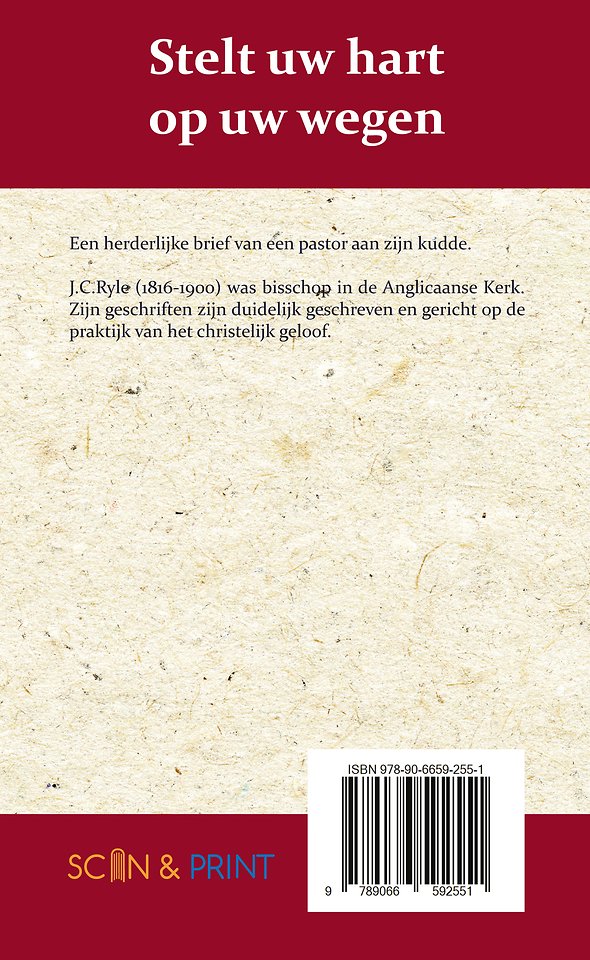 Stelt uw hart op uw wegen