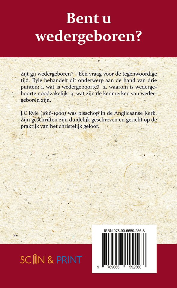 Bent u wedergeboren?