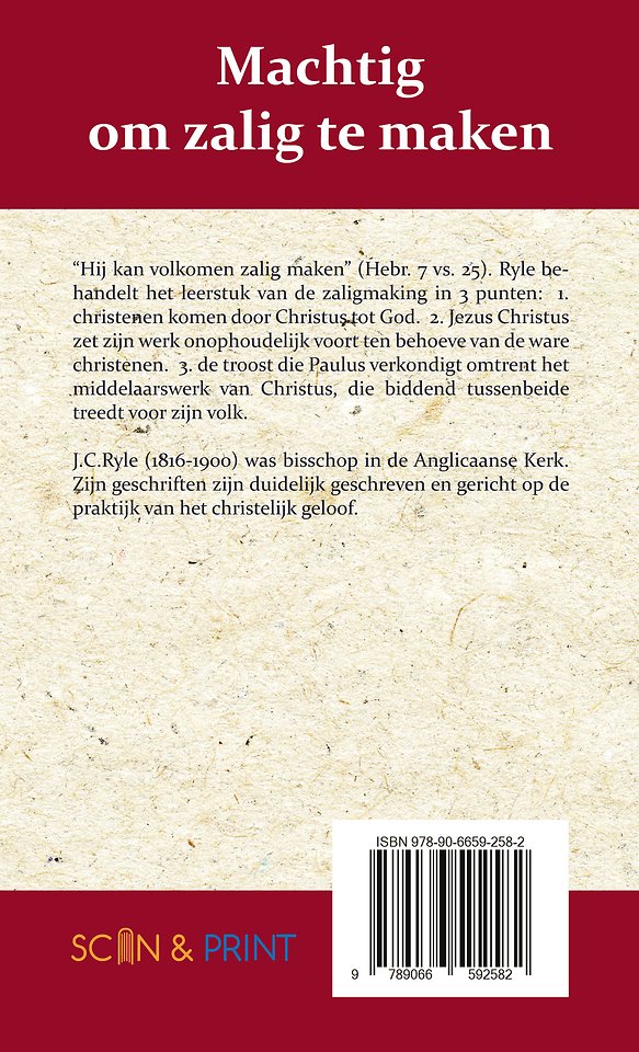 Machtig om zalig te maken