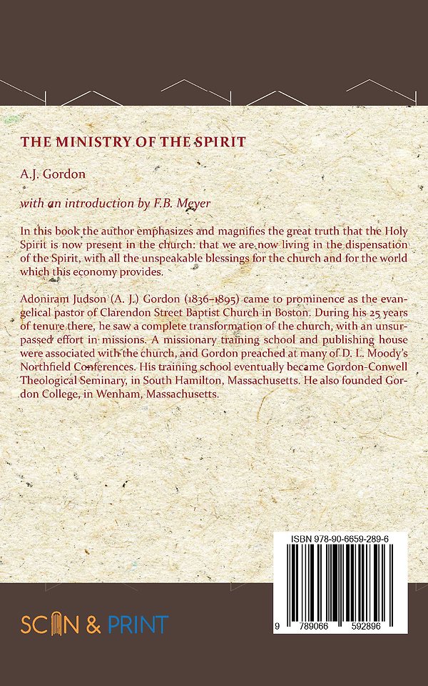 The Ministry of the Spirit