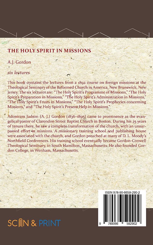 The Holy Spirit in Missions
