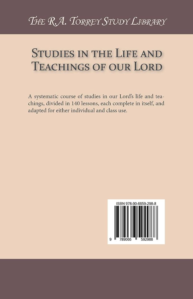 Studies in the Life and Teachings of our Lord