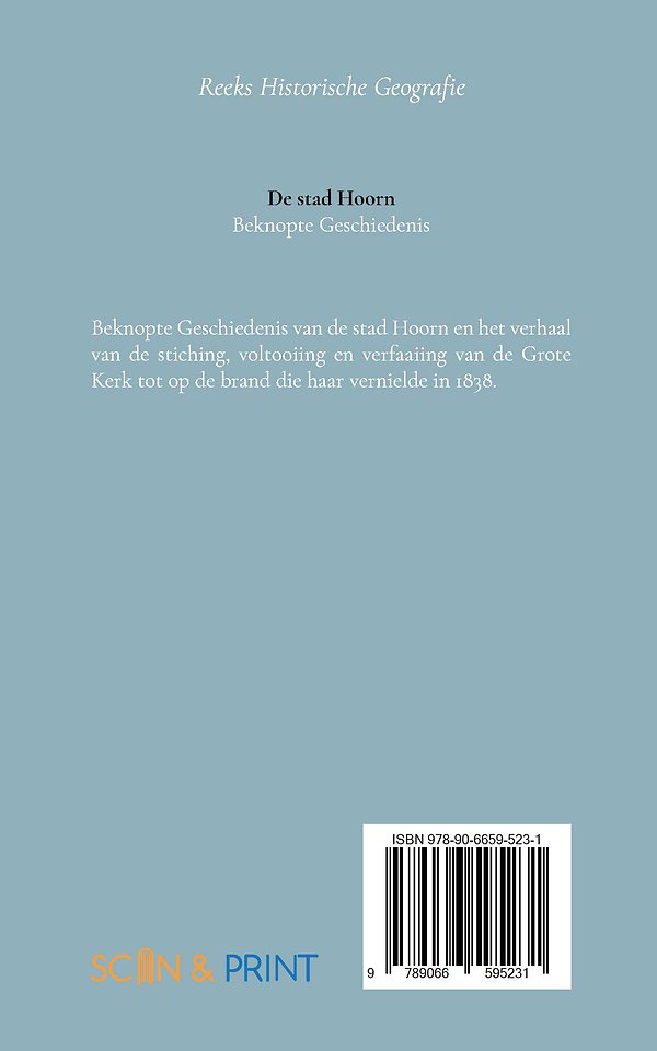 Beknopte geschiedenis der stad Hoorn