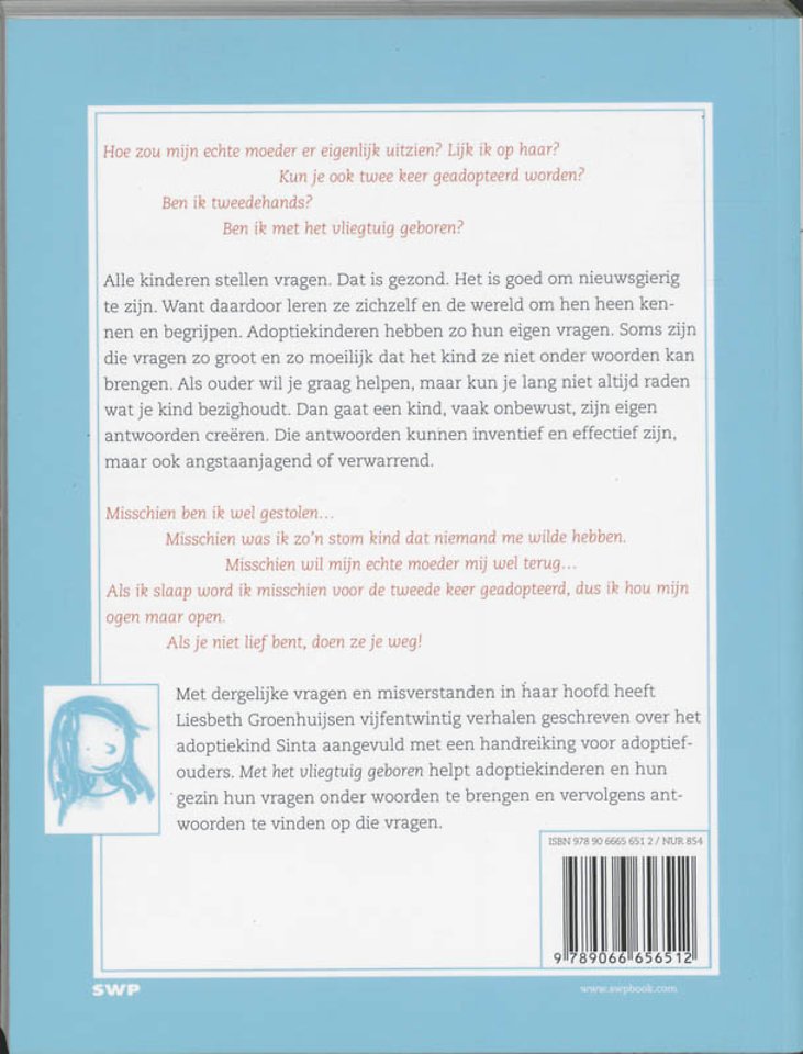 Met het vliegtuig geboren