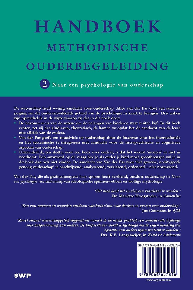 Handboek Methodische Ouderbegeleiding (deel 2)