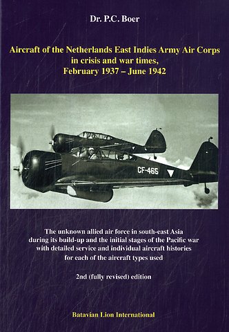Aircraft of the Netherlands East Indies Army Aircraft in crisis and war times february 1937 - June 1942