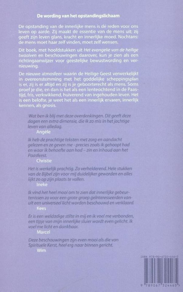 Spirituele pasen en pinksteren