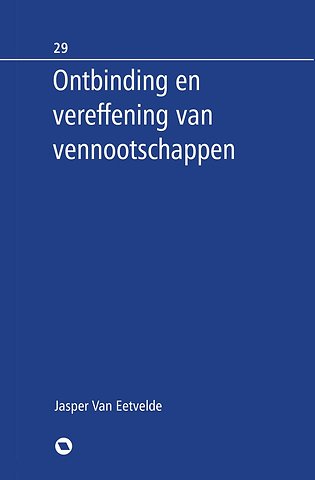 Ontbinding en vereffening van vennootschappen