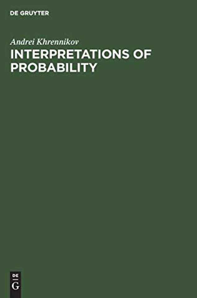 Interpretations of Probability