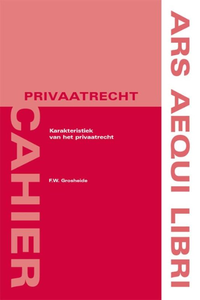 Karakteristiek van het privaatrecht Karakteristiek van het privaatrecht