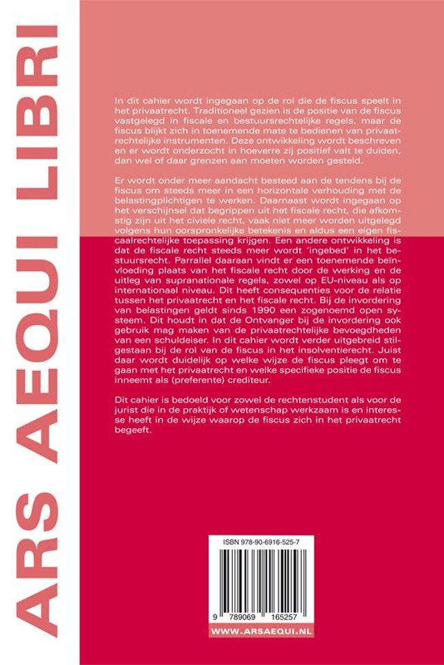 De fiscus in het privaatrecht