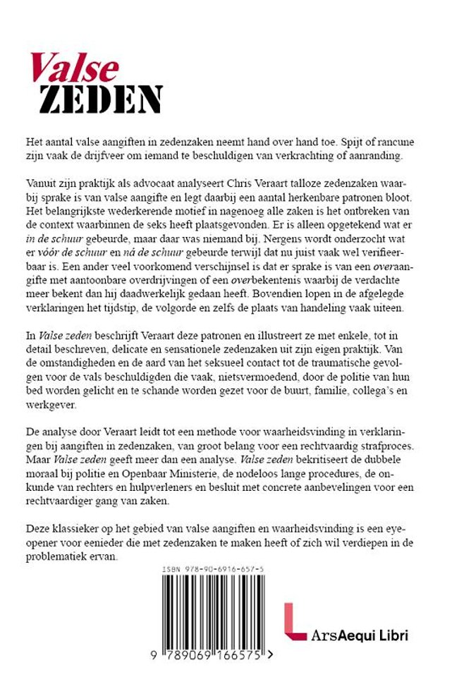 Valse zeden; voor de schuur, in de schuur, na de schuur