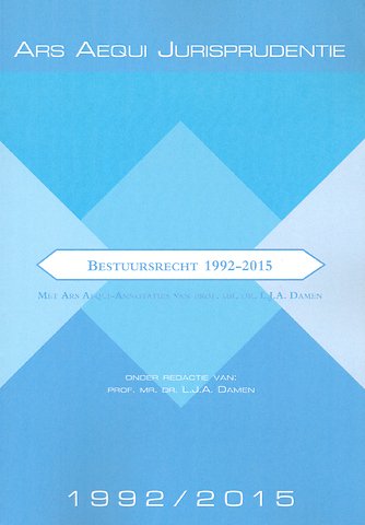 Jurisprudentie bestuursrecht 1992-2015