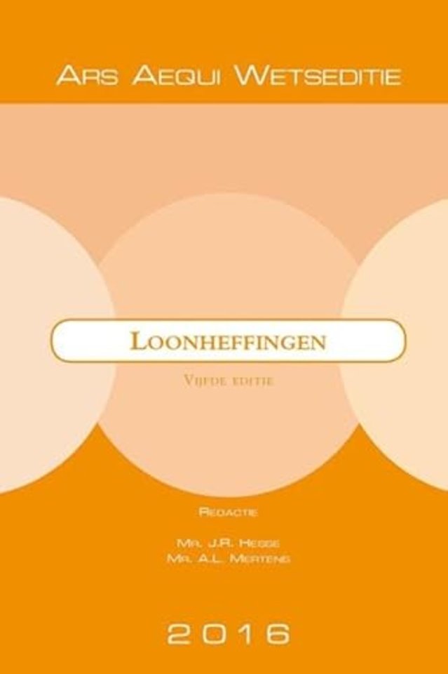 Loonheffingen 2016